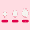 Formoonsacup 3 sizes