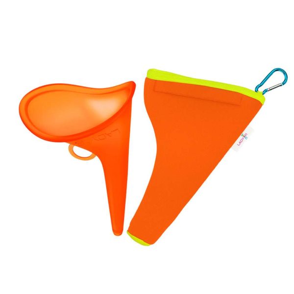 ladyP orange neon with pouch