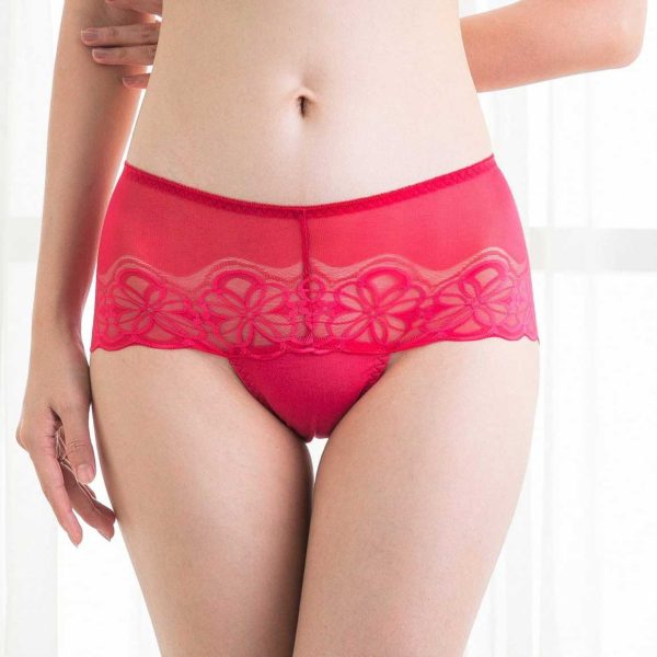 Lalipanties - Leakproof red lace period panty